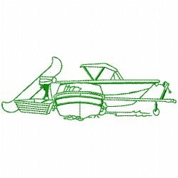 Boats Embroidery Design 5 Boats Embroidery Design 5